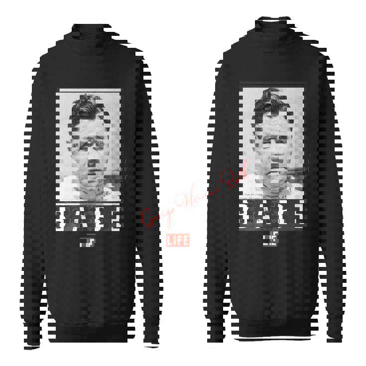 Life Picture Collection _ ベーブ ルース2 _ 野球 スウェットシャツ