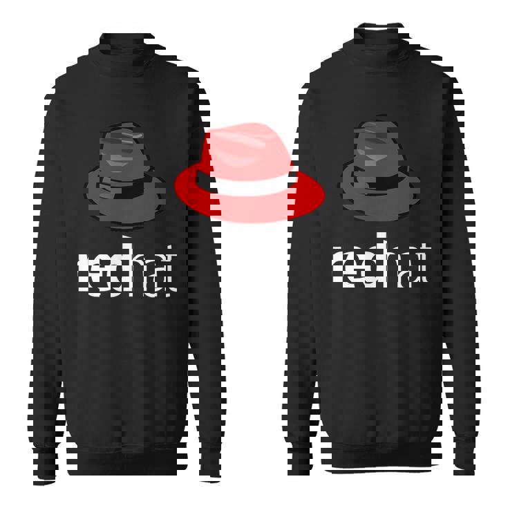 Linuxレッドハット愛好家tシャツペンギンタックスオープンソースos スウェットシャツ