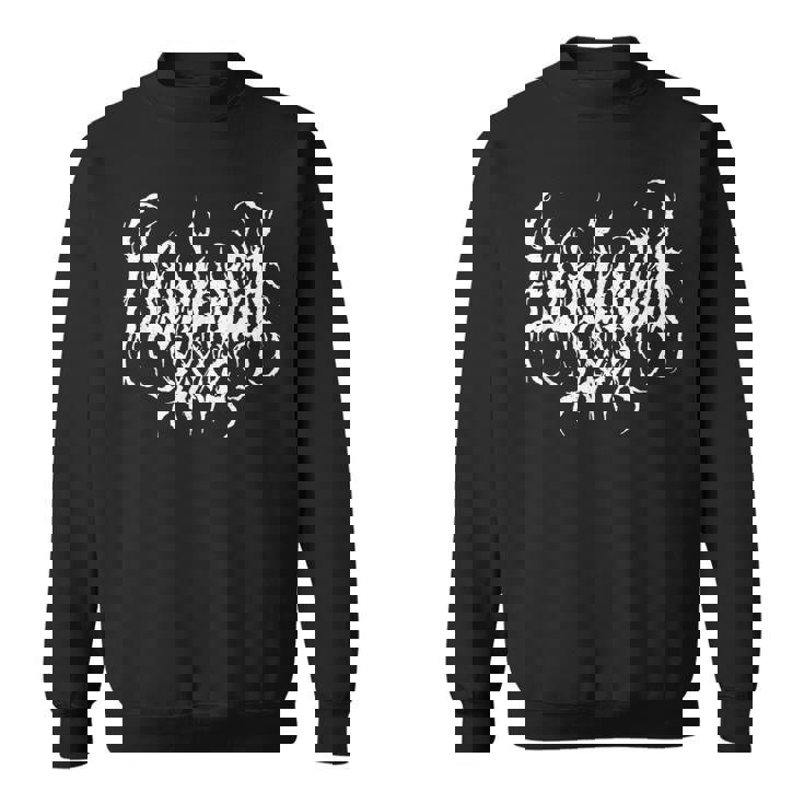 Live Life Laugh Love デスメタルスタイル スウェットシャツ