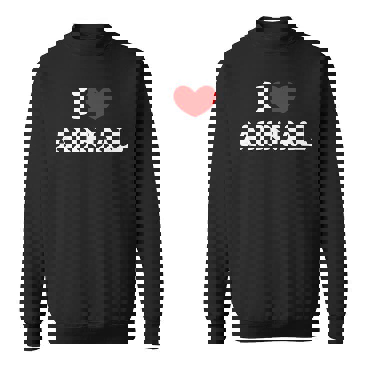 I Love Ainal 私は愛する Ainal スウェットシャツ