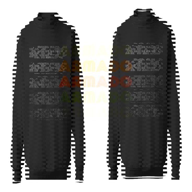 Love Heart Armado グランジ ビンテージスタイル ブラック アルマド スウェットシャツ