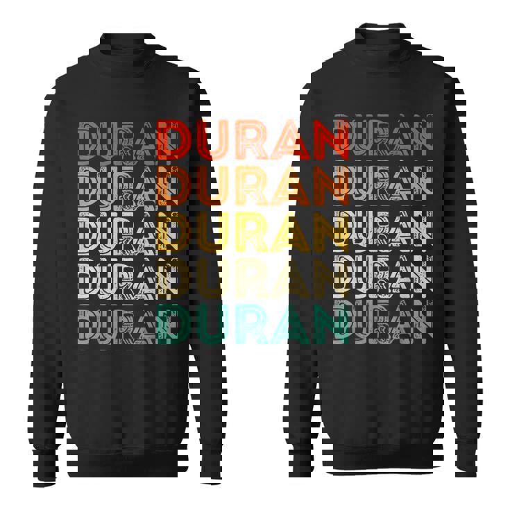 Love Heart Duran ヴィンテージスタイル ブラック デュラン スウェットシャツ