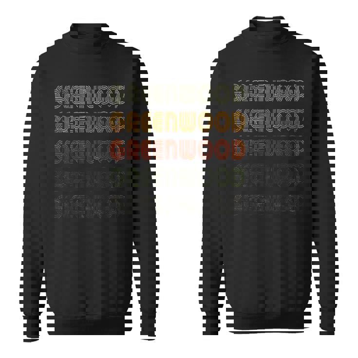 Love Heart Greenwood グランジ ヴィンテージ ブラック グリーンウッド スウェットシャツ