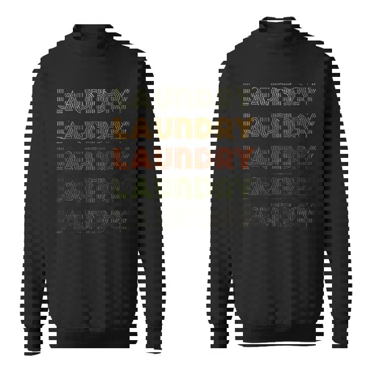 Love Heart Laundry Grunge ビンテージスタイル ブラック ランドリー スウェットシャツ