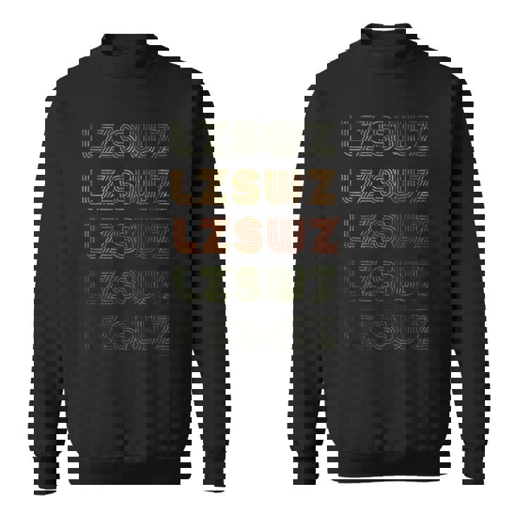 Love Heart Lzswz グランジ ビンテージスタイル ブラック Lzswz スウェットシャツ