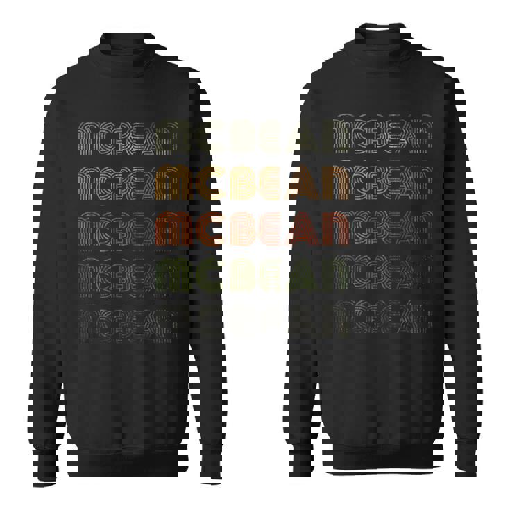 Love Heart Mcbean グランジ ビンテージスタイル ブラック マクビーン スウェットシャツ