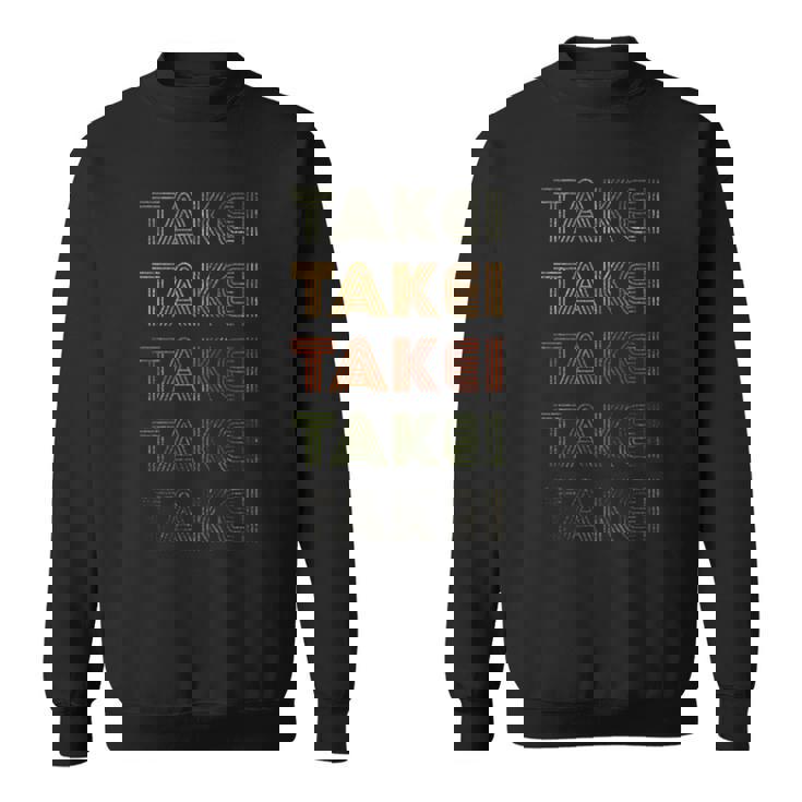 Love Heart Takei グランジ ヴィンテージスタイル ブラック 武井 スウェットシャツ