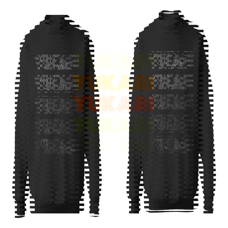 Love Heart ゆかり グランジ ヴィンテージスタイル 黒ゆかり スウェットシャツ