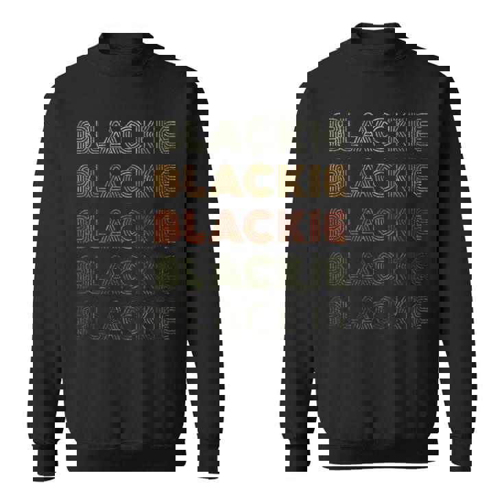 Love Heart ブラッキー グランジ ビンテージスタイル ブラック ブラッキー スウェットシャツ