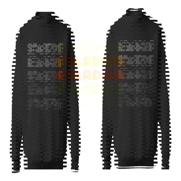 Love Hearttardom グランジ ビンテージスタイル ブラック スターダム スウェットシャツ