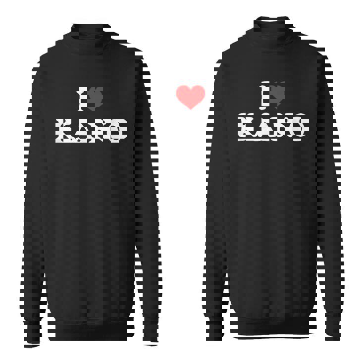 I Love Kano スウェットシャツ