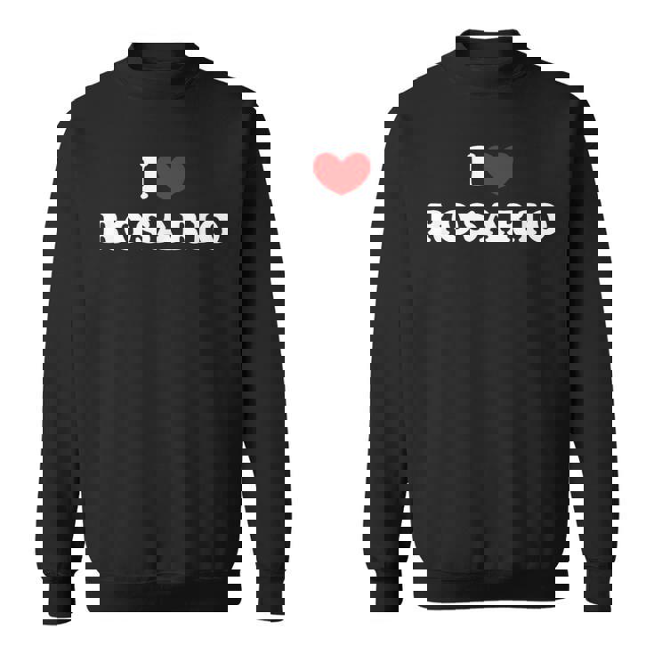 I Love Rosario 私は愛する Rosario スウェットシャツ