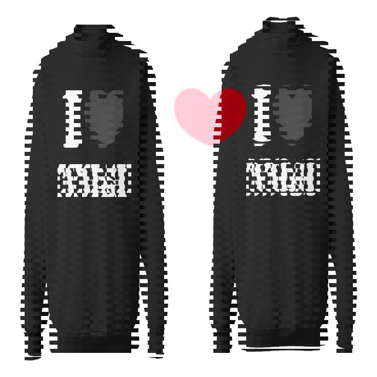 I Love Toyohashi アイラブ豊橋 スウェットシャツ