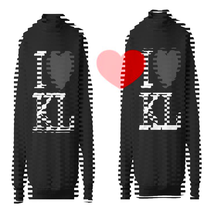 I Love ハート Kl スウェットシャツ