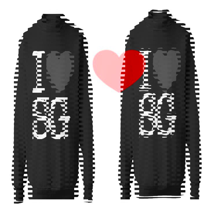 I Love ハートg スウェットシャツ