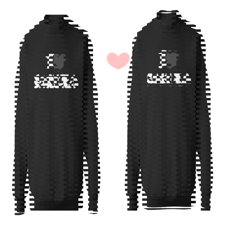 I Loveakura 私は愛するakura スウェットシャツ