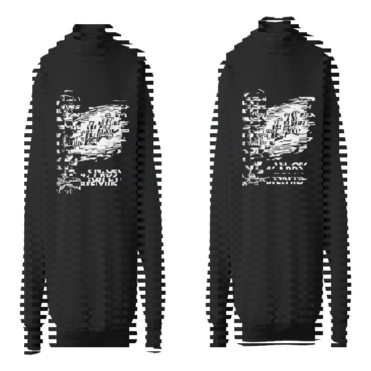 Luau Tiki Bar ビバリーヒルズ ロサンゼルス レトロ ヴィンテージ スウェットシャツ