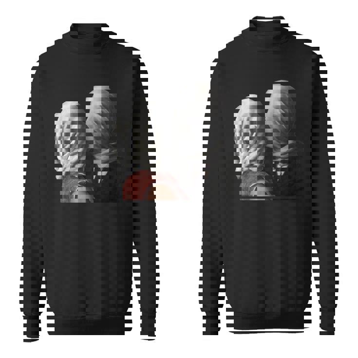 Magritteによるthe Lovers Painting スウェットシャツ