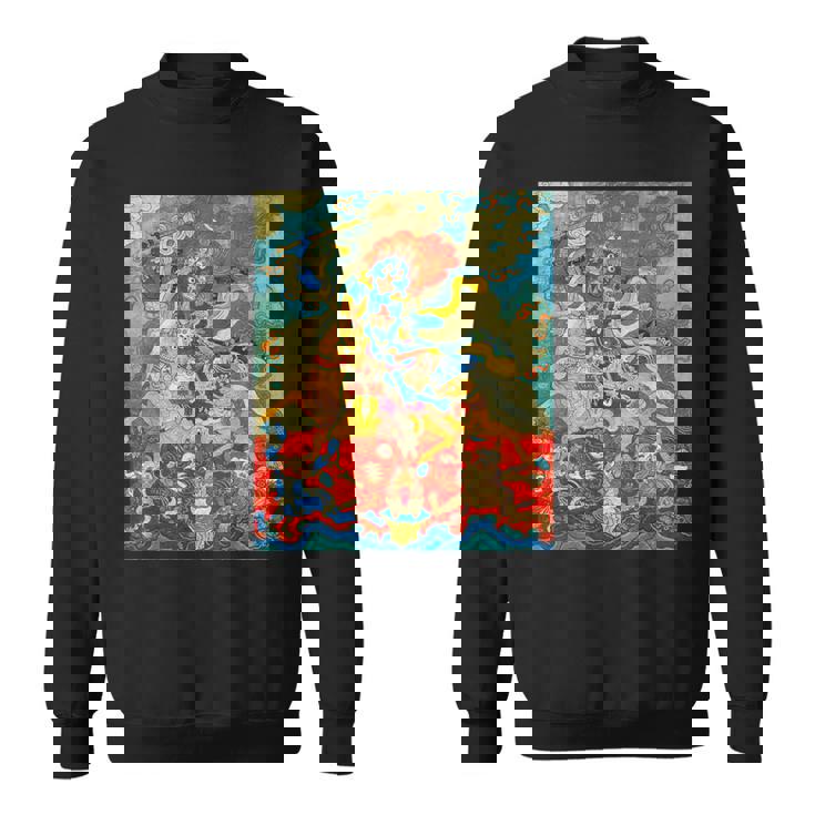 Magzor Gyalmo チベット仏教 タンカ 曼荼羅 仏教 スウェットシャツ