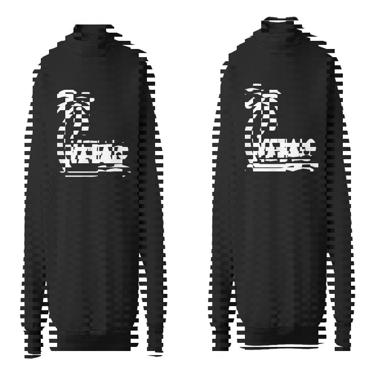 Mahalo サンクス ハワイ ヤシの木 ビーチ ホリデーギフト サンサーフ スウェットシャツ