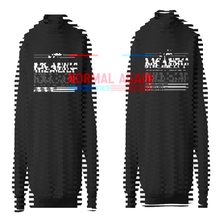 Make America Normal Again 2024 プレジデンシャル スウェットシャツ