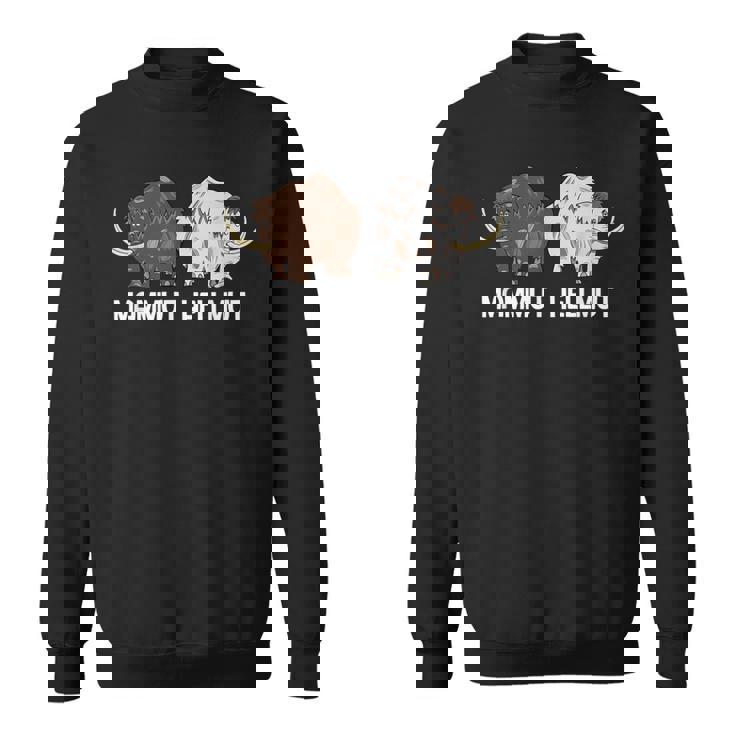 Mammut ヘルムート 石器時代 象 恐竜種 恐竜 スウェットシャツ