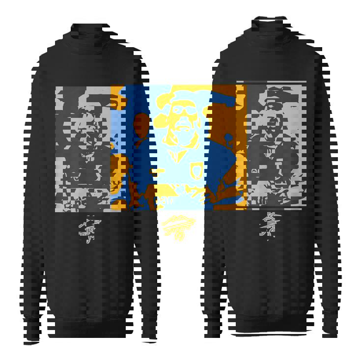 Maradona Boca 1995 ペイント スウェットシャツ