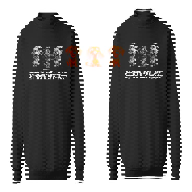 Be Matchless ファニー・ダックスフンド スウェットシャツ