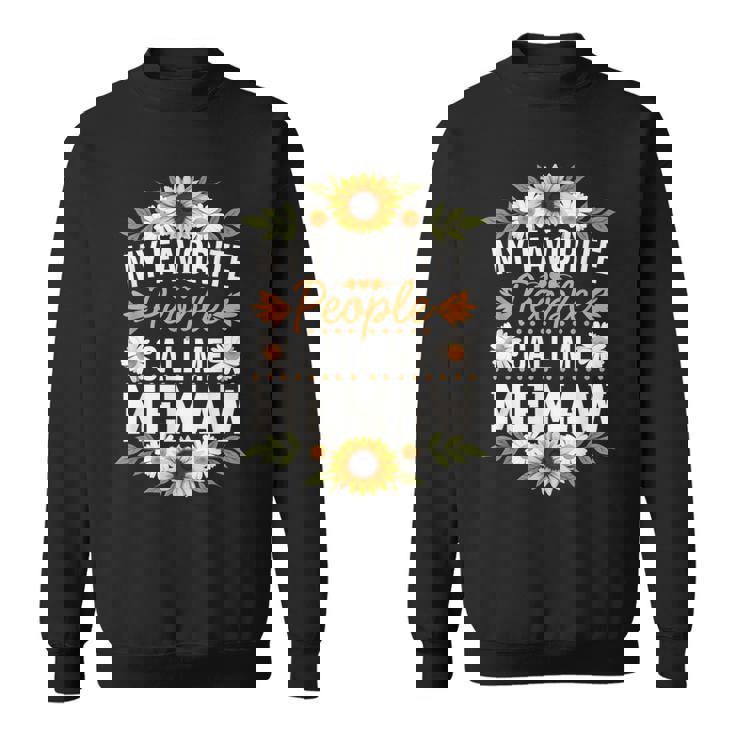 Meemaw ひまわり 好きな人 Call Me Meemaw スウェットシャツ