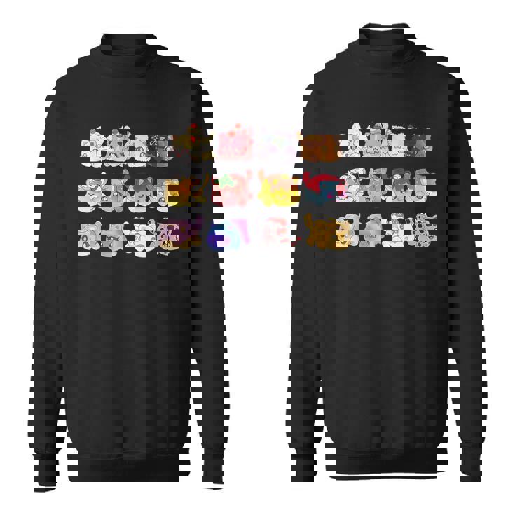 Meemeow 猫 ぬいぐるみ スウェットシャツ