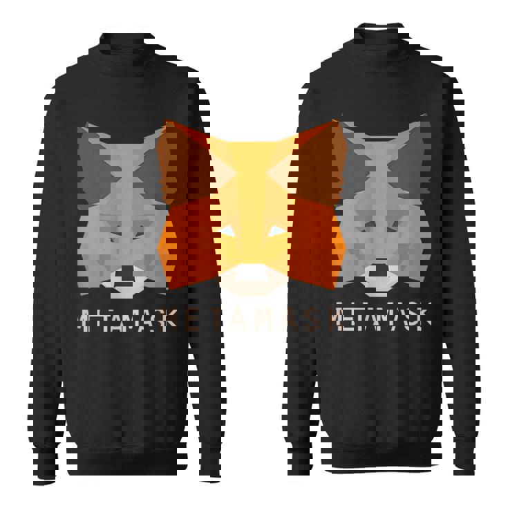 Metamask Fox 安全な暗号財布 Altcoin トークン交換 スウェットシャツ