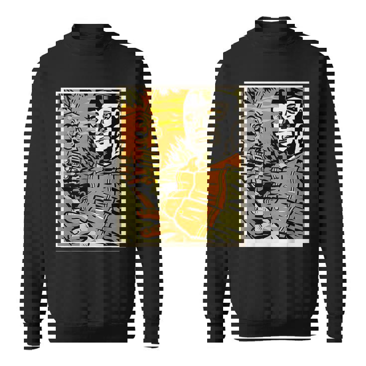 Mex-Art デーモンブルルチャリブレ メキシカンレスラーレジェンド スウェットシャツ