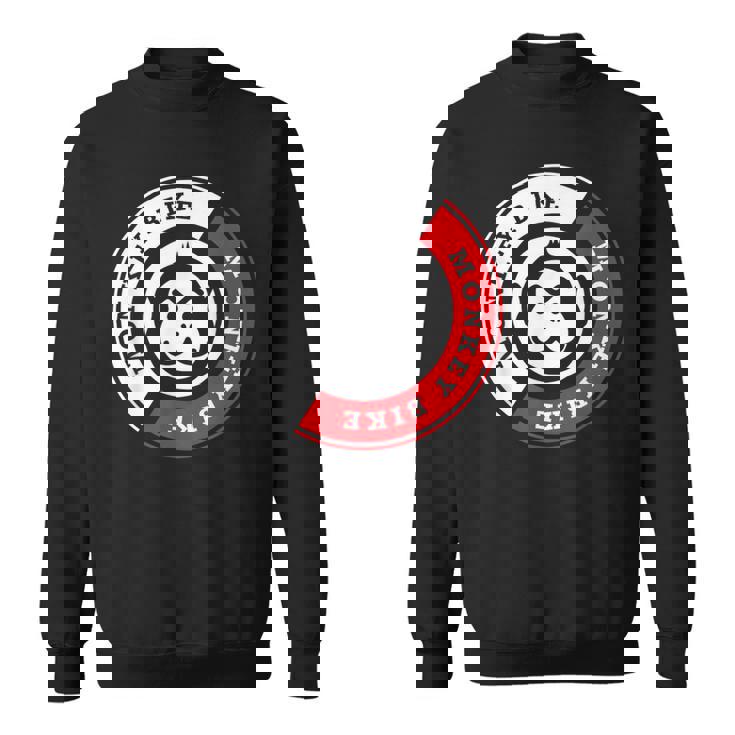 Monkey Bike レッドグラフィック スウェットシャツ