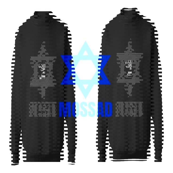 Mossad イスラエル イスラエル シークレットサービス テルアビブ メノラ Idf スウェットシャツ
