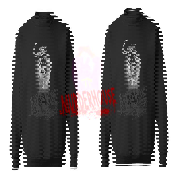 Murder House イースターバニー サバイバル ホラー ゲーム マニアック スウェットシャツ