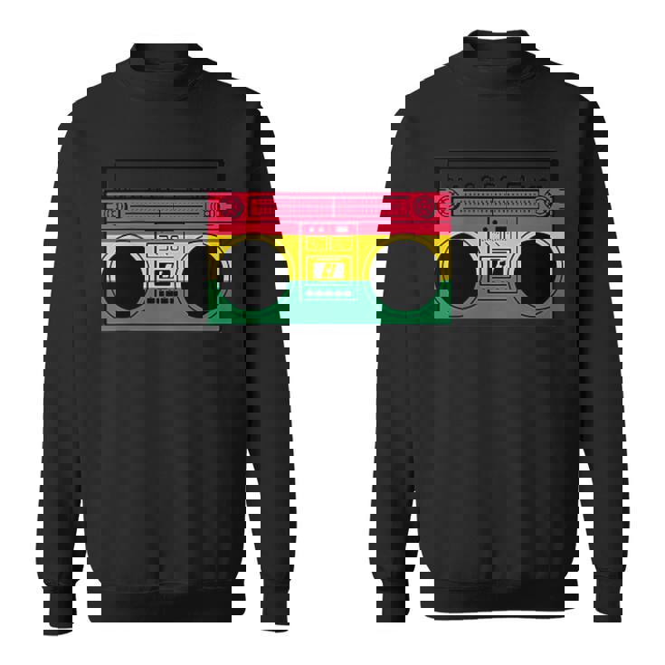 Música Reggae Boombox Dub Rastafari Jamaica Camisa de entrenamiento