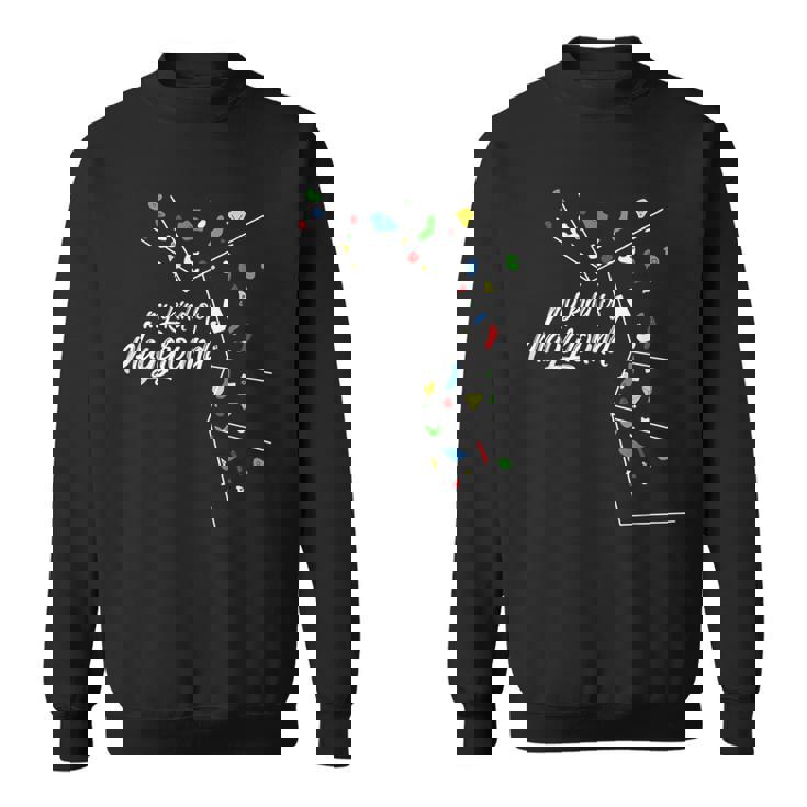 My Kind Of Playground ボルダリングとロッククライミング スウェットシャツ