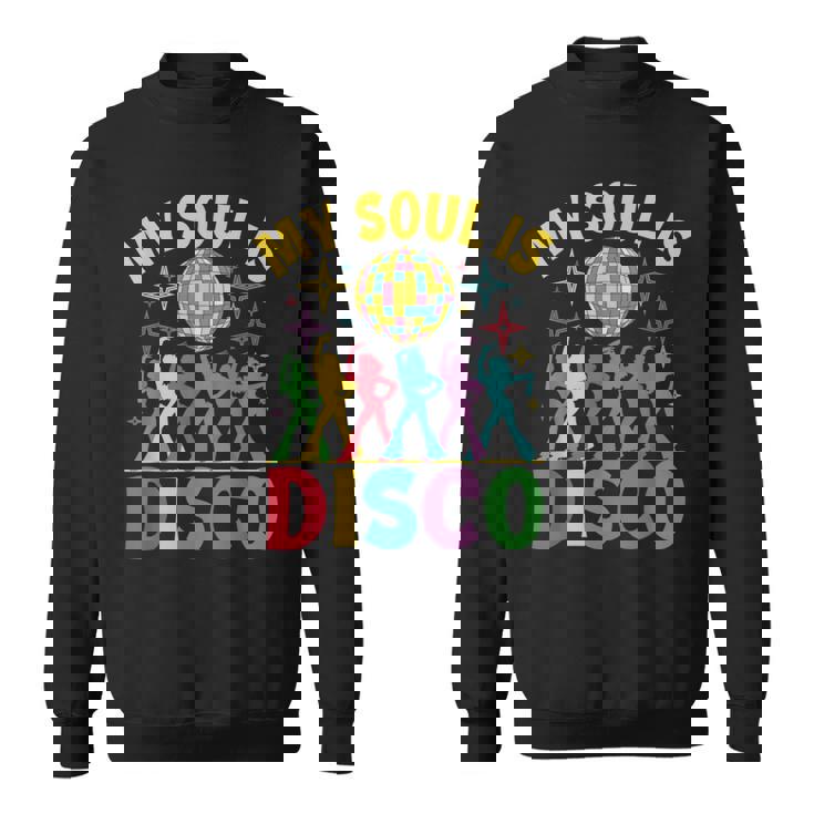 Myoul Is Disco ヴィンテージ 70年代 ダンシング レトロ ダンスミュージック スウェットシャツ