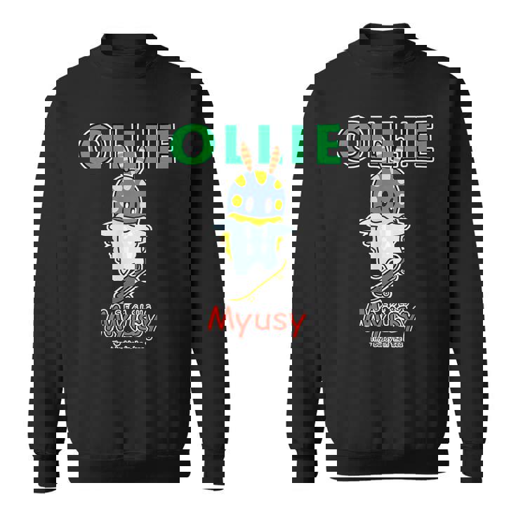 Myusy スケートボード トリック オリー スウェットシャツ