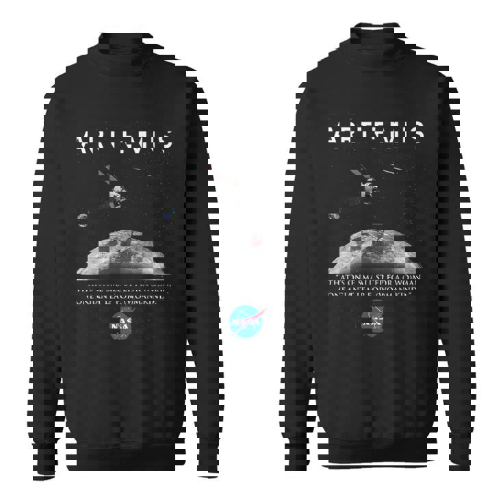 Nasa アルテミス オリオン ムーン インシグニア ミートボール ロゴ スウェットシャツ