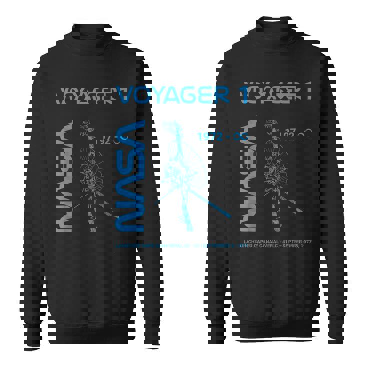 Nasaoyager 1 宇宙船は1977年9月5日に打ち上げられました スウェットシャツ