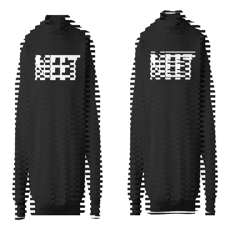 Neet 教育や雇用や訓練ではありません 長袖tシャツ スウェットシャツ