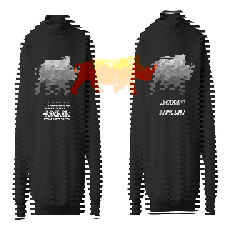 Ngorongoro タンザニア サファリ国立公園 ゲーム リザーブ サイ スウェットシャツ