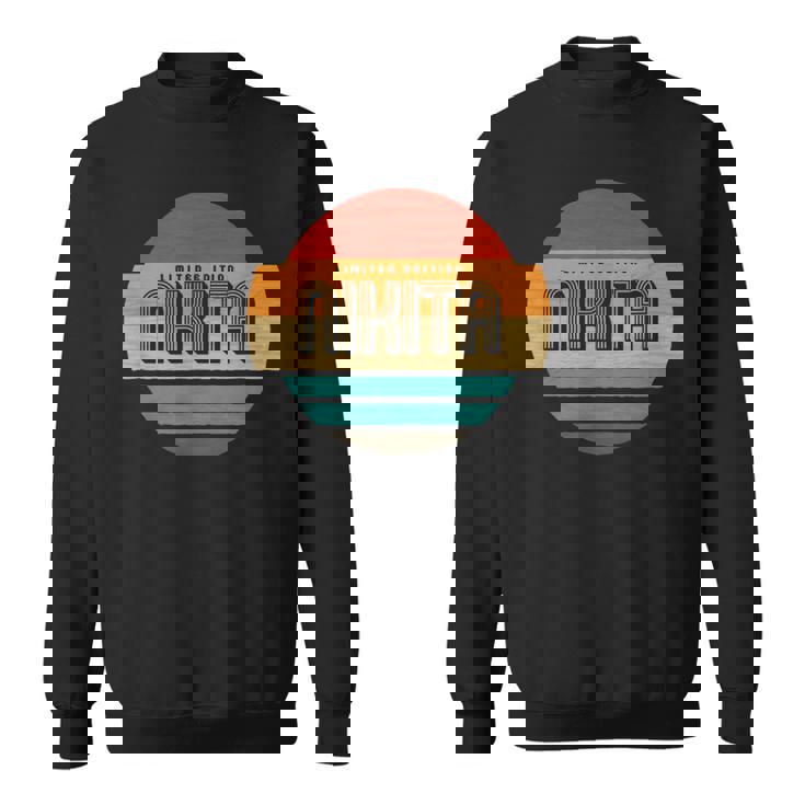 Nikita 名称 レトロ・ヴィンテージ・サンセット 限定版 スウェットシャツ