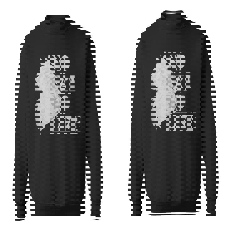 No Cat No Life スウェットシャツ