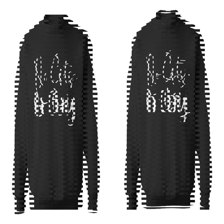 No Guts No Glory ジム ハッスル 成功 モチベーションアップ スウェットシャツ