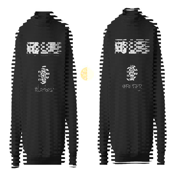 No Life ノーライフ Without Curry シンプル さり気ない お洒落 部屋着 カレーオタク カレー スウェットシャツ