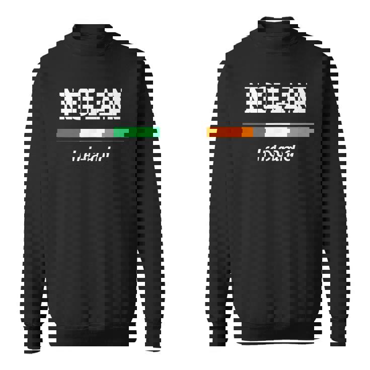 Nolan Irish Family Name 聖パトリックデー アイルランド国旗 スウェットシャツ