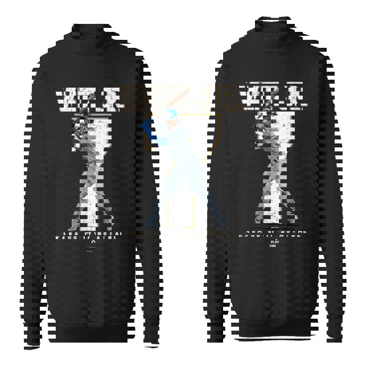 Number And Portrait Bobby Witt Jr Kansas City Mlbpa スウェットシャツ