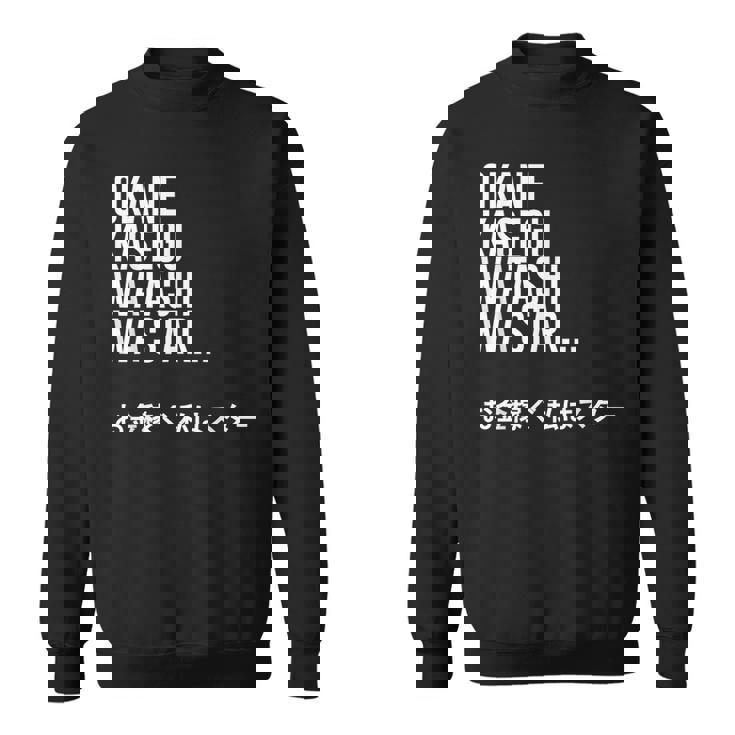 Okane Kasegu Watashi Watar お金を稼ぐ 私はスター Lyrics スウェットシャツ